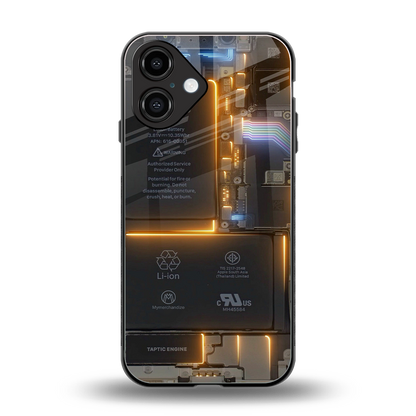 inside out back phone cover | glass case for iphone 16