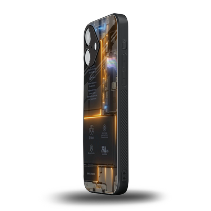 inside out back phone cover | glass case for iphone 16