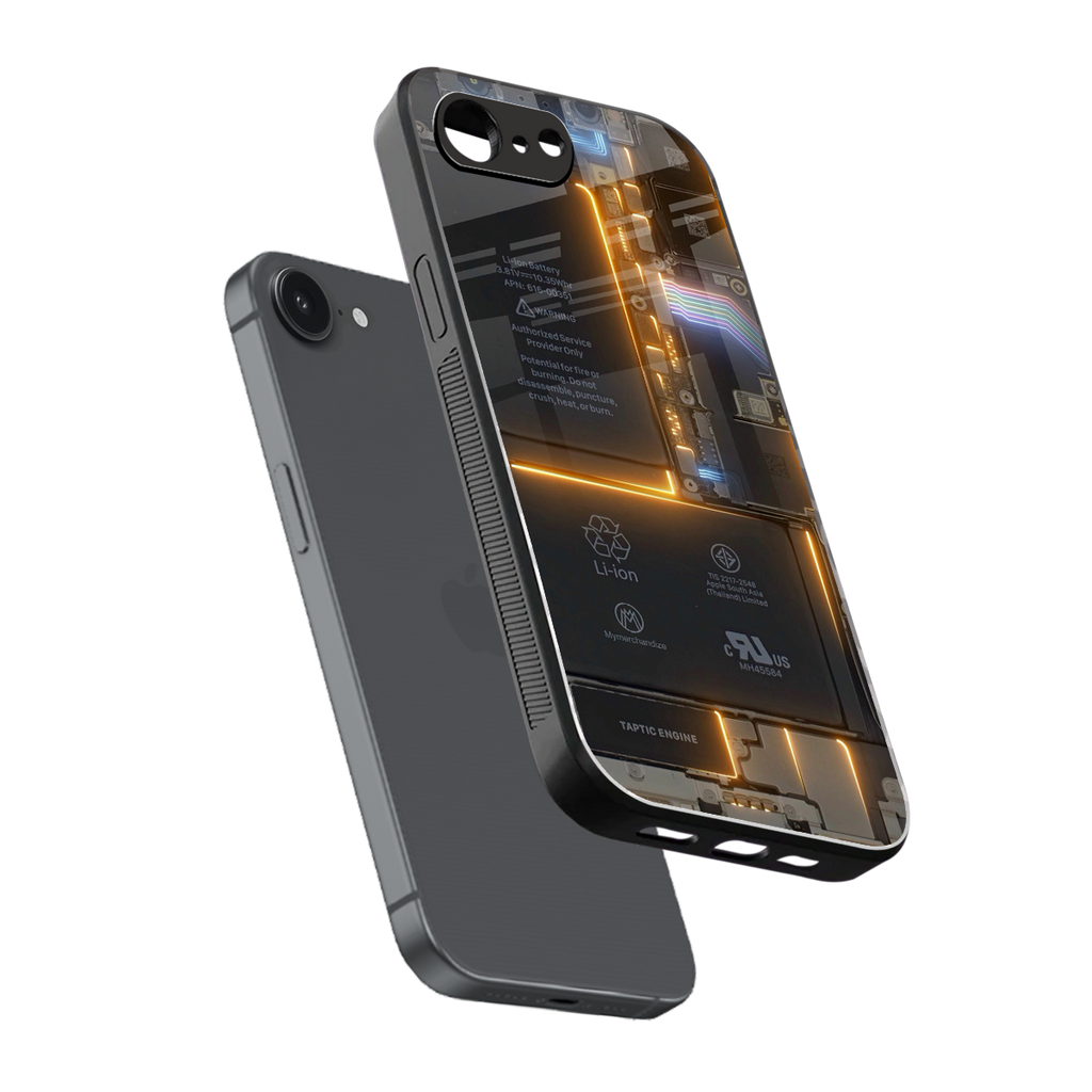 inside out back phone cover | glass case for iphone 16e