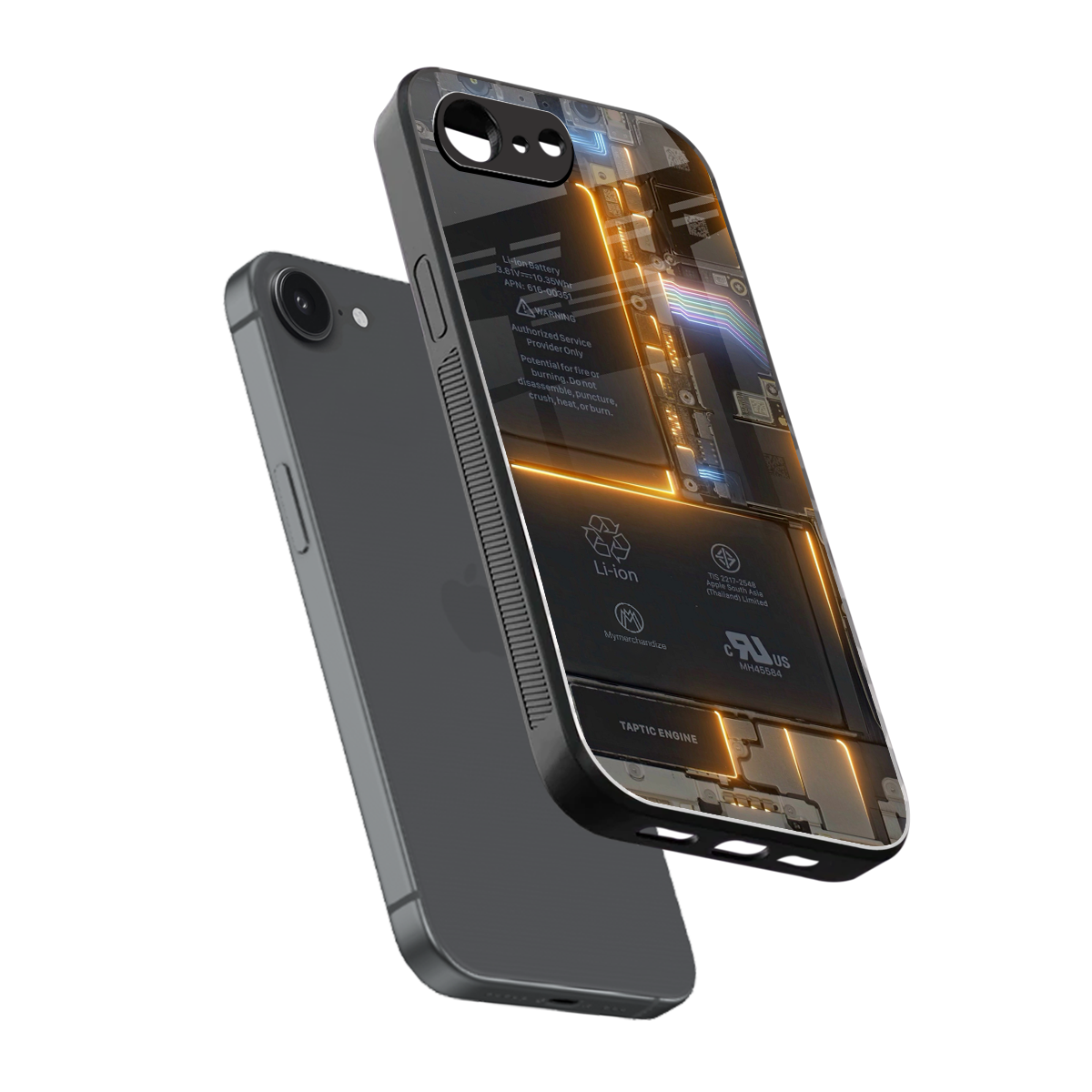 inside out back phone cover | glass case for iphone 16e