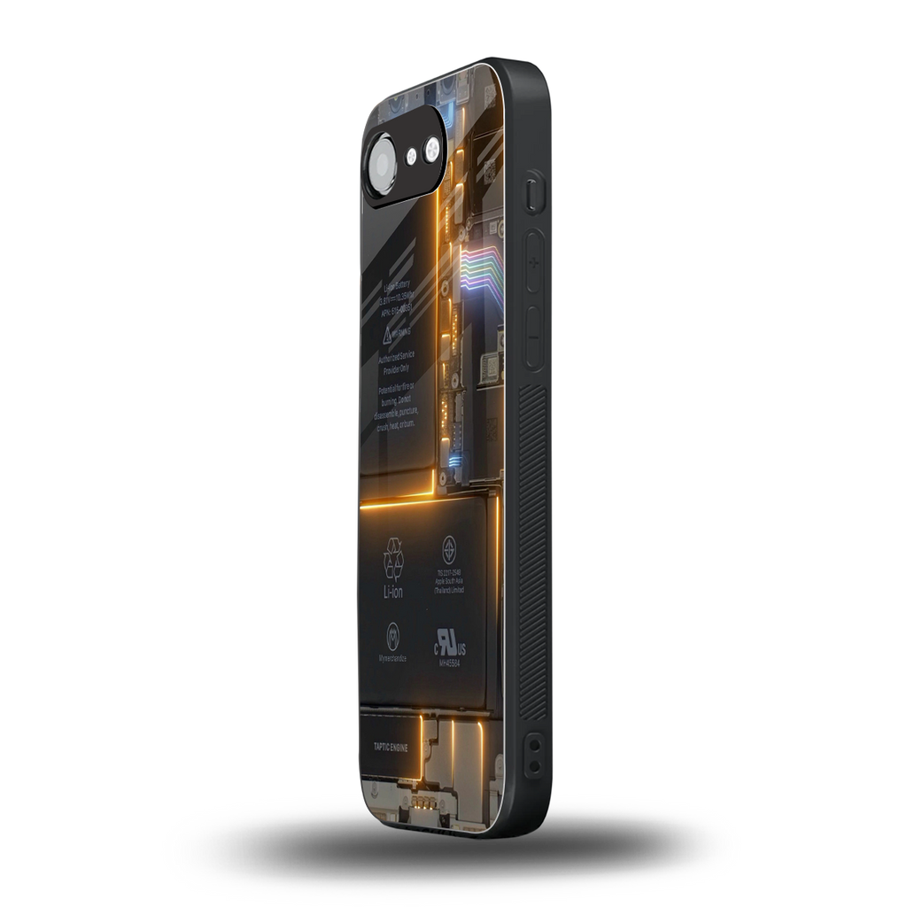 inside out back phone cover | glass case for iphone 16e