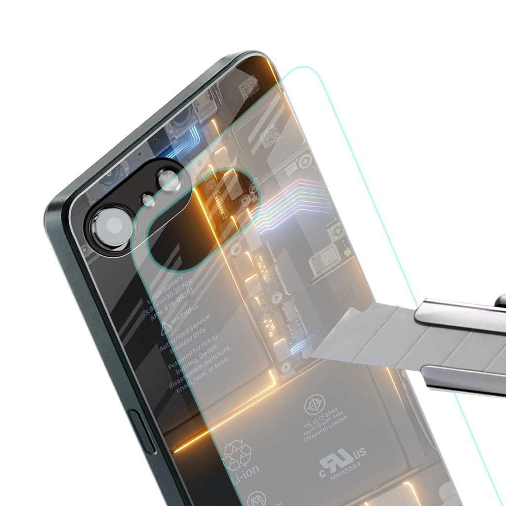 inside out back phone cover | glass case for iphone 16e