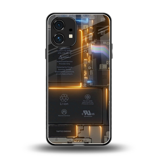 inside out back phone cover | glass case for nothing phone 1