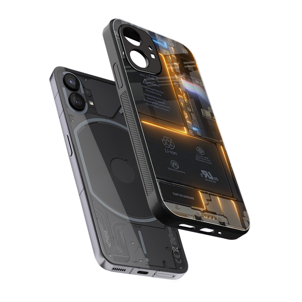 inside out back phone cover | glass case for nothing phone 1