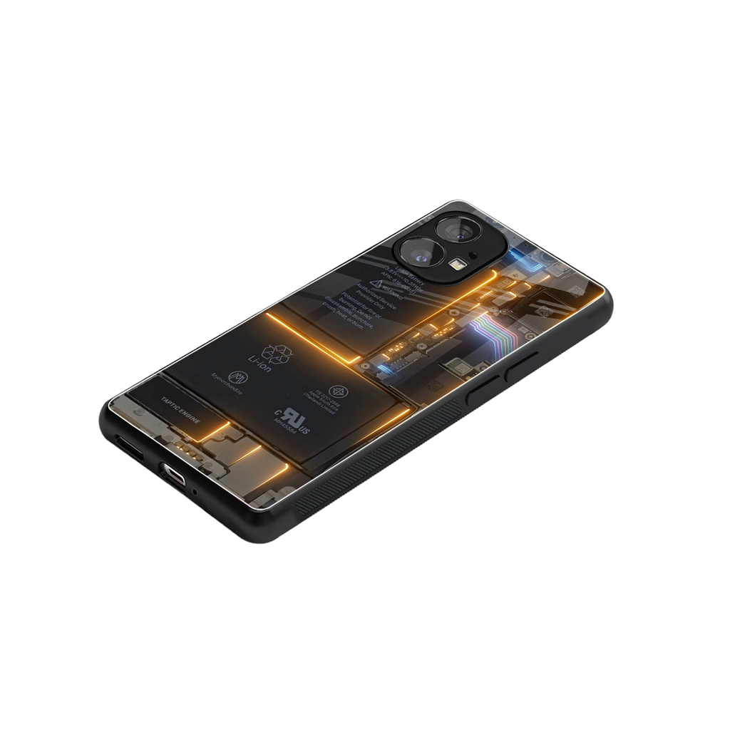 inside out back phone cover | glass case for nothing phone 1