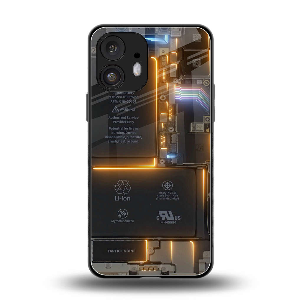 inside out back phone cover | glass case for nothing phone 2