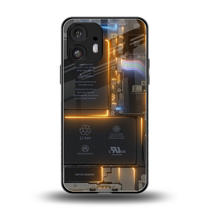 inside out back phone cover | glass case for nothing phone 2