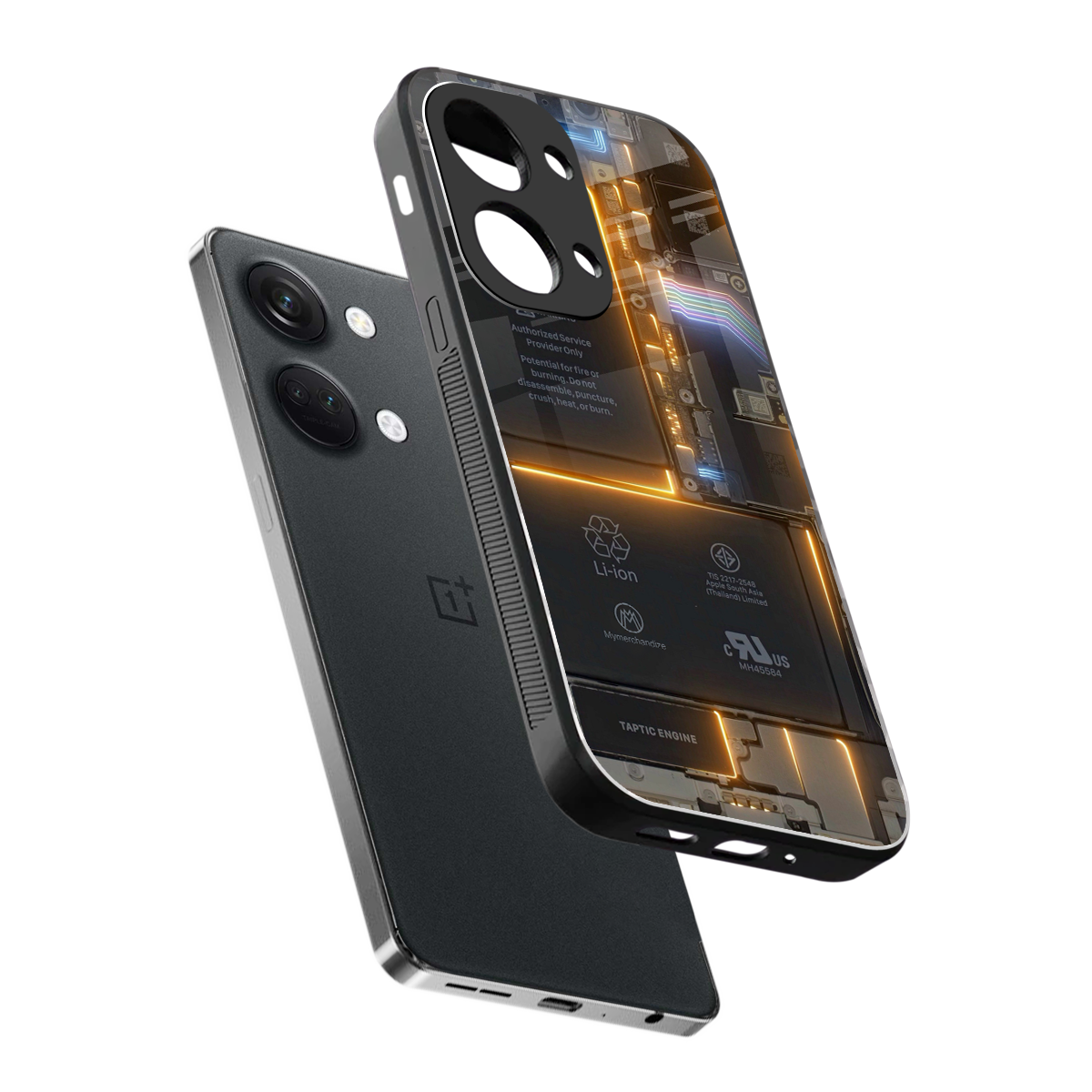 inside out back phone cover | glass case for oneplus nord 3