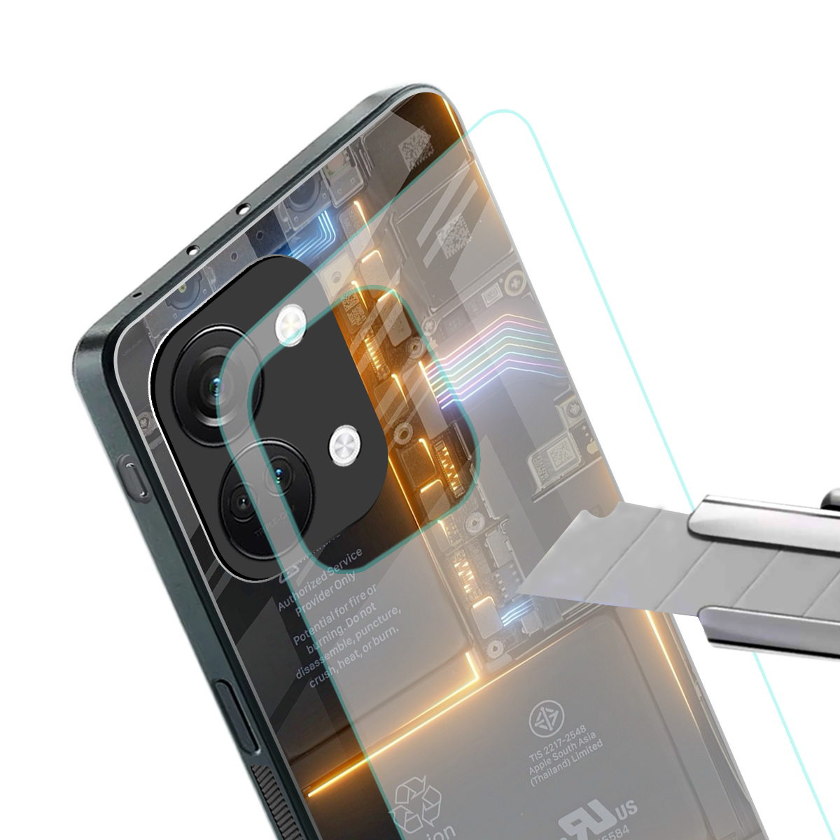 inside out back phone cover | glass case for oneplus nord 3