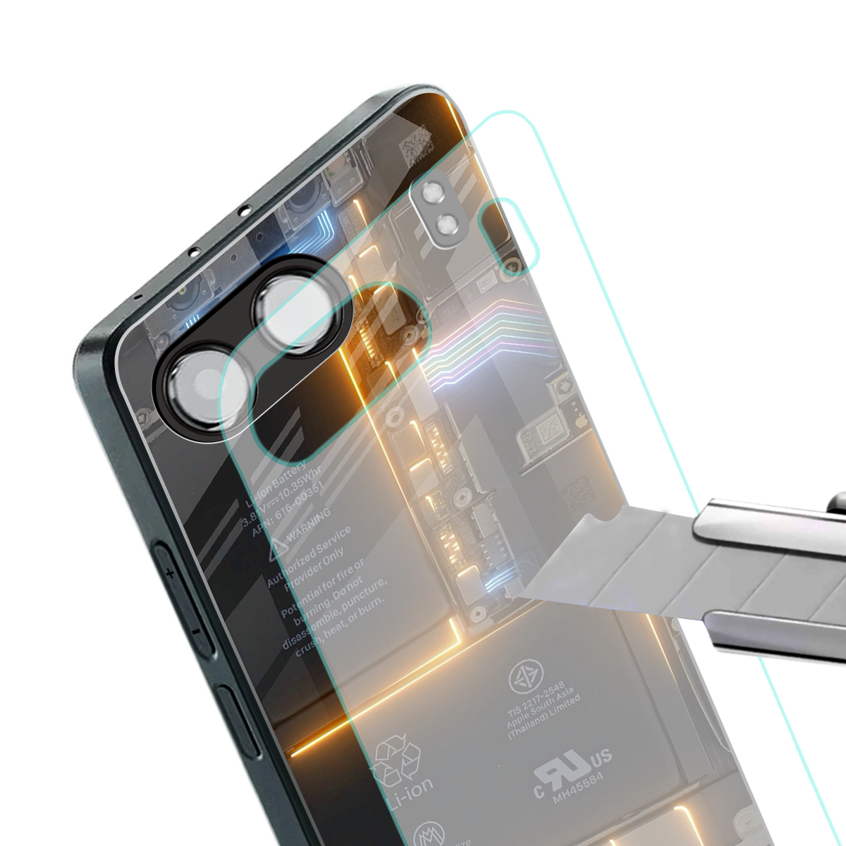 inside out back phone cover | glass case for oneplus nord 4