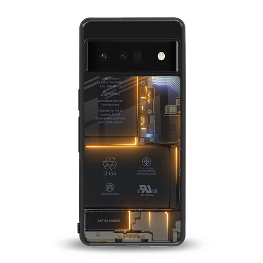 inside out back phone cover | glass case for google pixel 6 pro