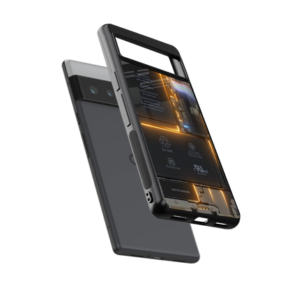 inside out back phone cover | glass case for google pixel 6 pro