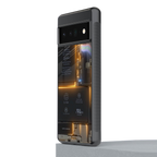 inside out back phone cover | glass case for google pixel 6 pro