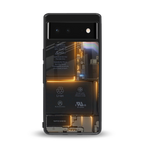 inside out back phone cover | glass case for google pixel 6