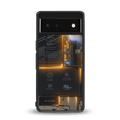 inside out back phone cover | glass case for Google Pixel 6A