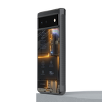 inside out back phone cover | glass case for Google Pixel 6A