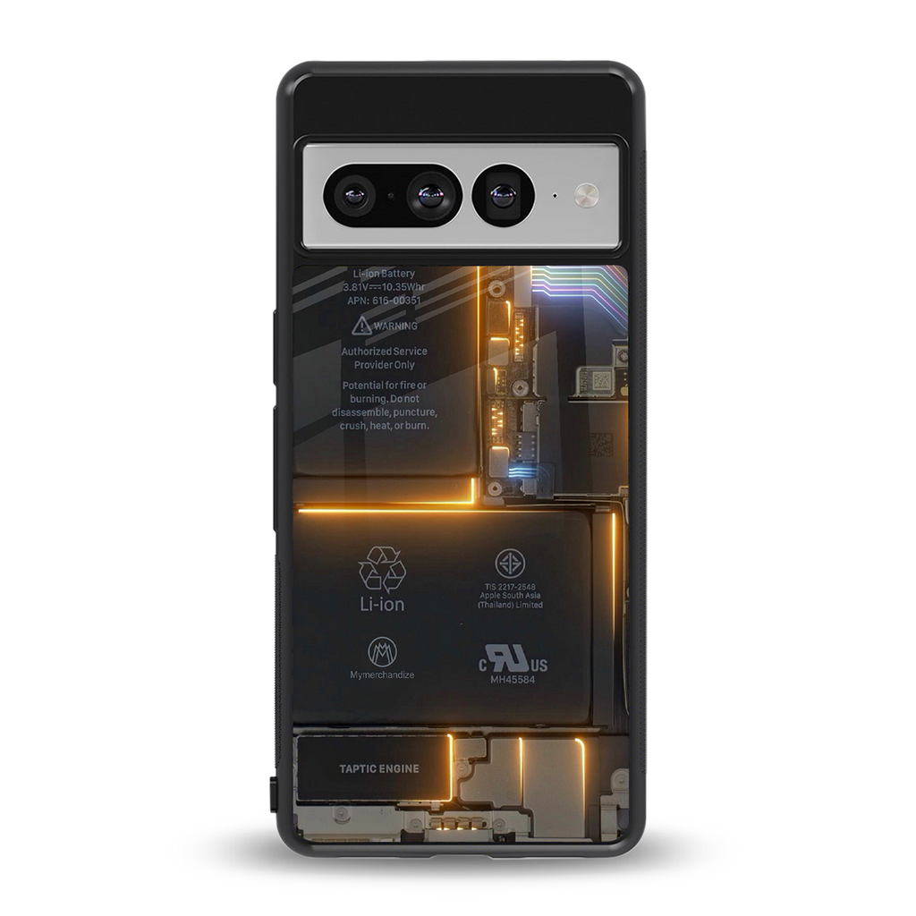 inside out back phone cover | glass case for google pixel 7 pro