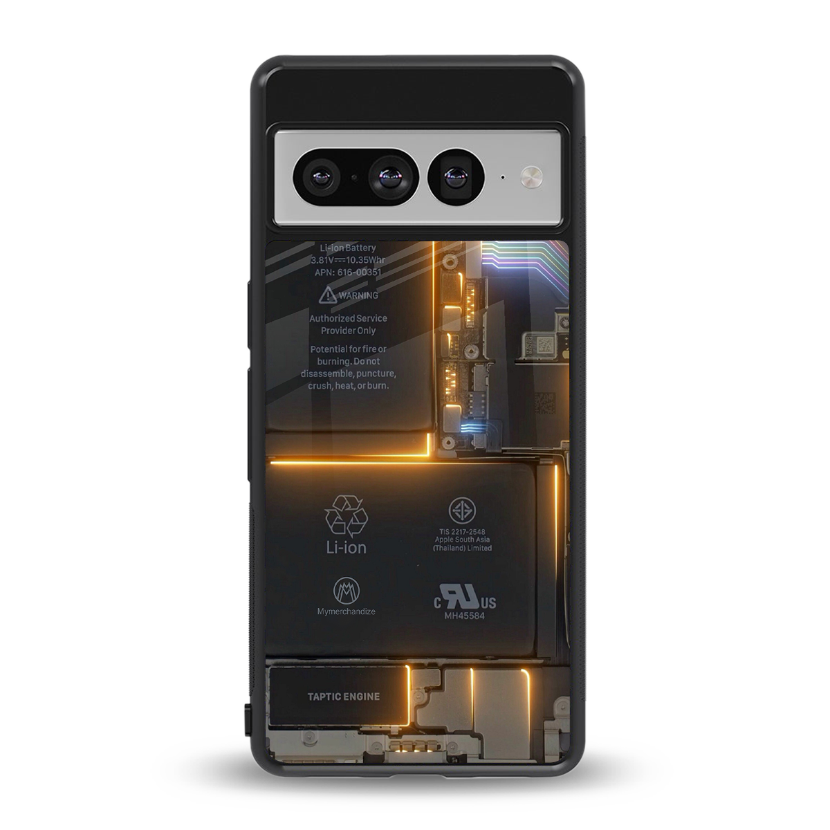 inside out back phone cover | glass case for google pixel 7 pro
