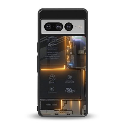 inside out back phone cover | glass case for google pixel 7 pro