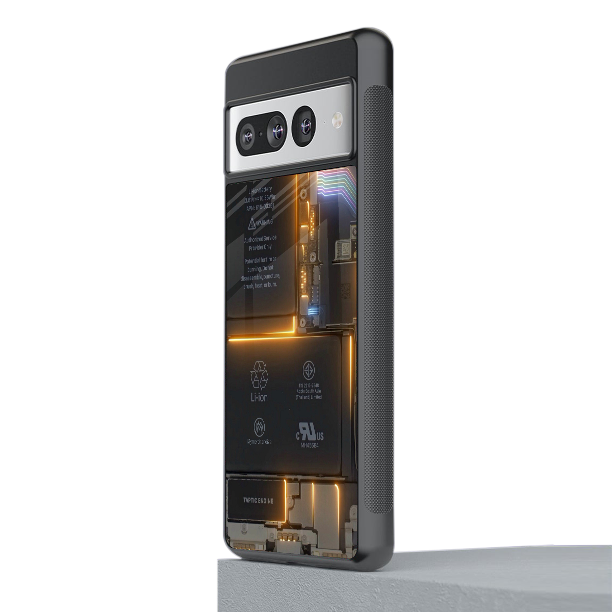 inside out back phone cover | glass case for google pixel 7 pro