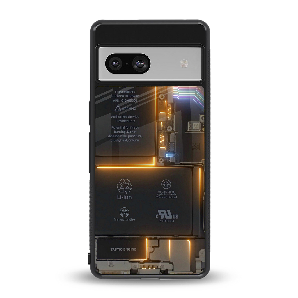 inside out back phone cover | glass case for Google Pixel 7