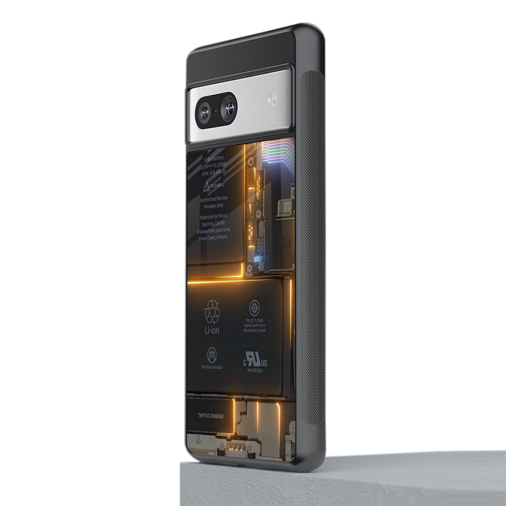 inside out back phone cover | glass case for Google Pixel 7
