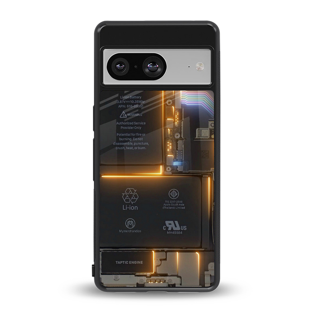 inside out back phone cover | glass case for Google Pixel 8
