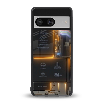 inside out back phone cover | glass case for Google Pixel 8