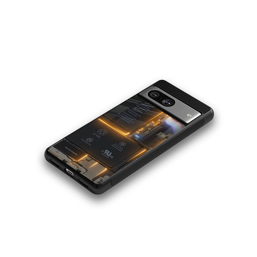 inside out back phone cover | glass case for Google Pixel 8