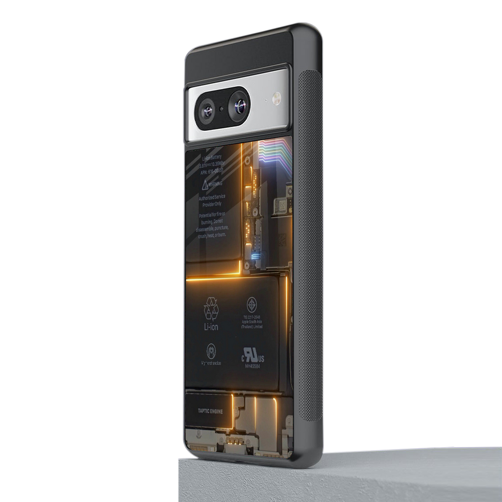 inside out back phone cover | glass case for Google Pixel 8