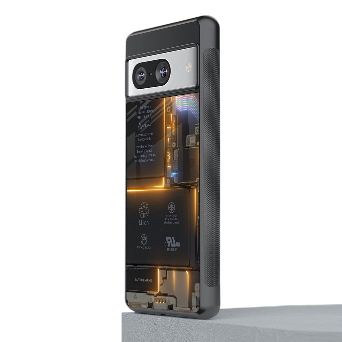 inside out back phone cover | glass case for Google Pixel 8