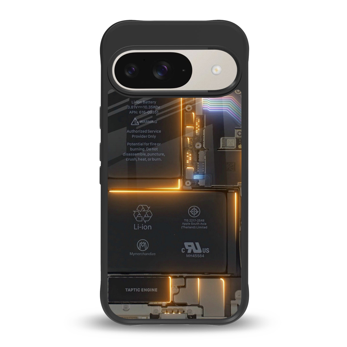 inside out back phone cover | glass case for google pixel 9