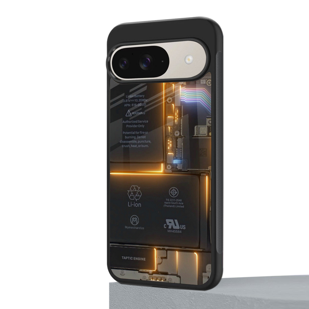 inside out back phone cover | glass case for google pixel 9