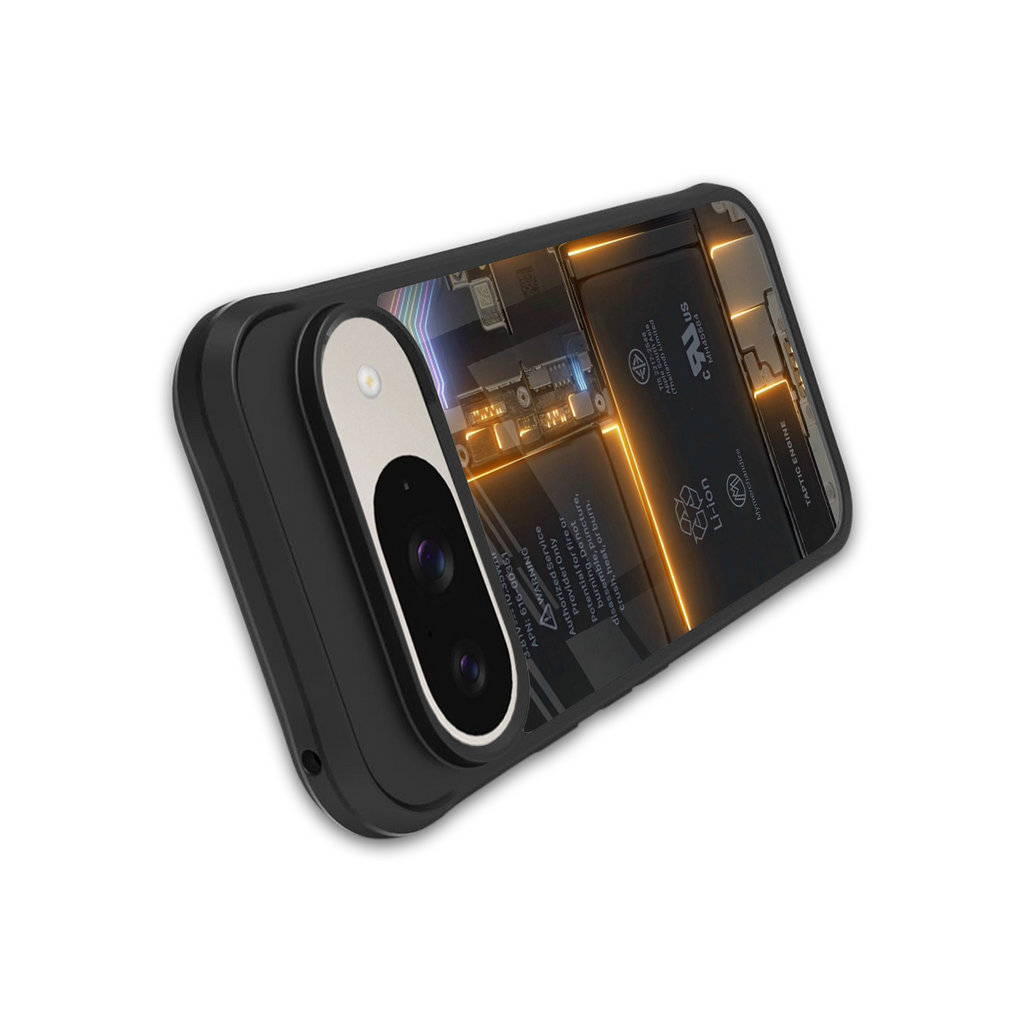 inside out back phone cover | glass case for google pixel 9