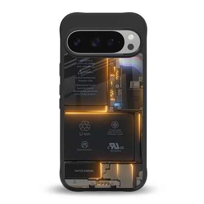 inside out back phone cover | glass case for google pixel 9 pro xl