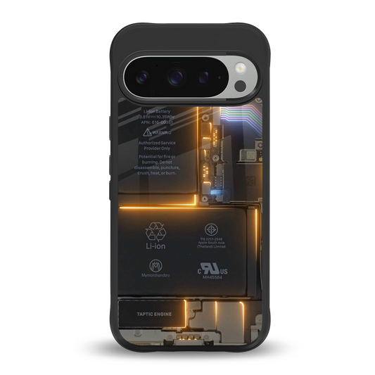 inside out back phone cover | glass case for google pixel 9 pro xl