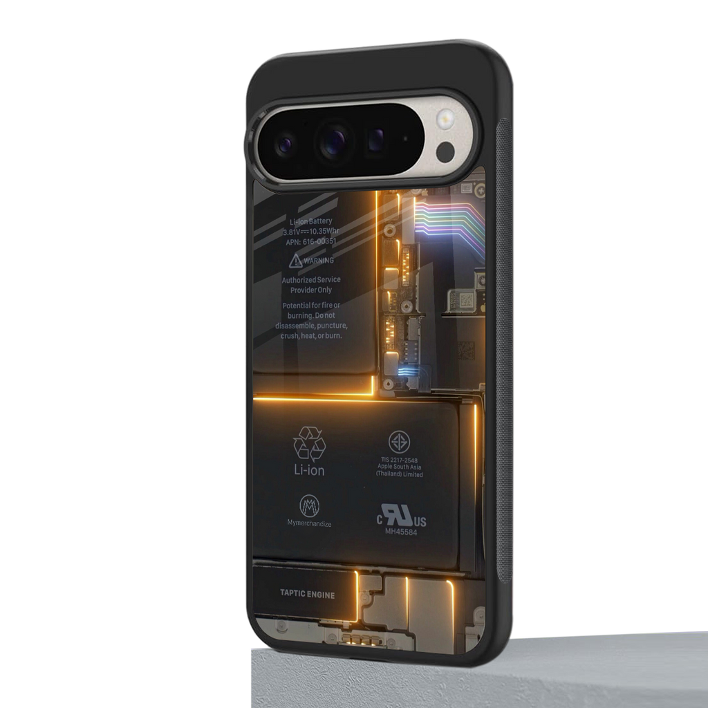 inside out back phone cover | glass case for google pixel 9 pro
