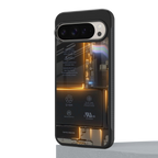 inside out back phone cover | glass case for google pixel 9 pro xl