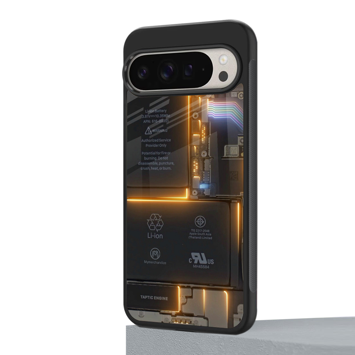 inside out back phone cover | glass case for google pixel 9 pro xl