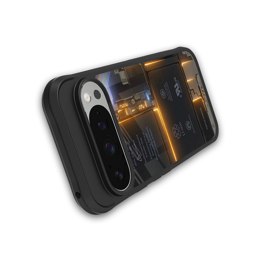 inside out back phone cover | glass case for google pixel 9 pro
