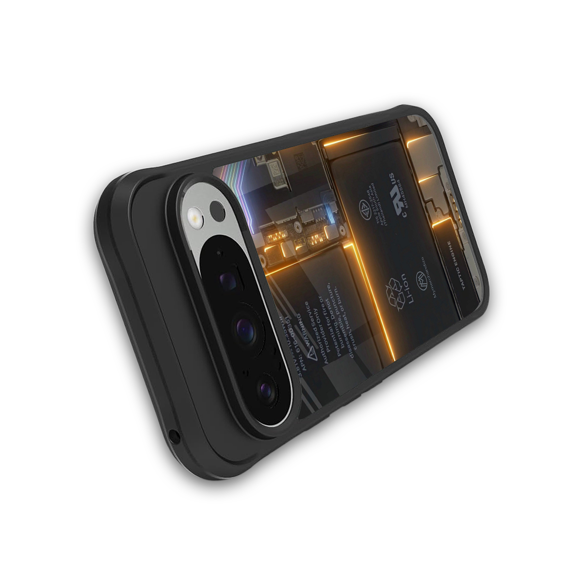 inside out back phone cover | glass case for google pixel 9 pro