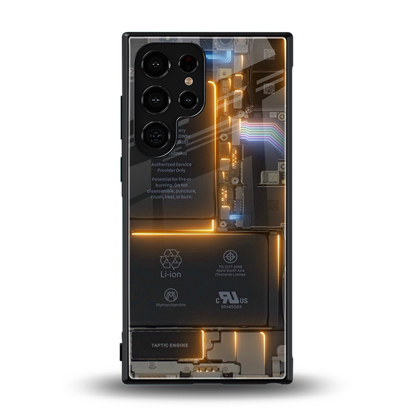 inside out back phone cover | glass case for samsung galaxy s23 ultra