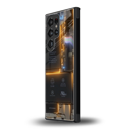 inside out back phone cover | glass case for samsung galaxy s23 ultra