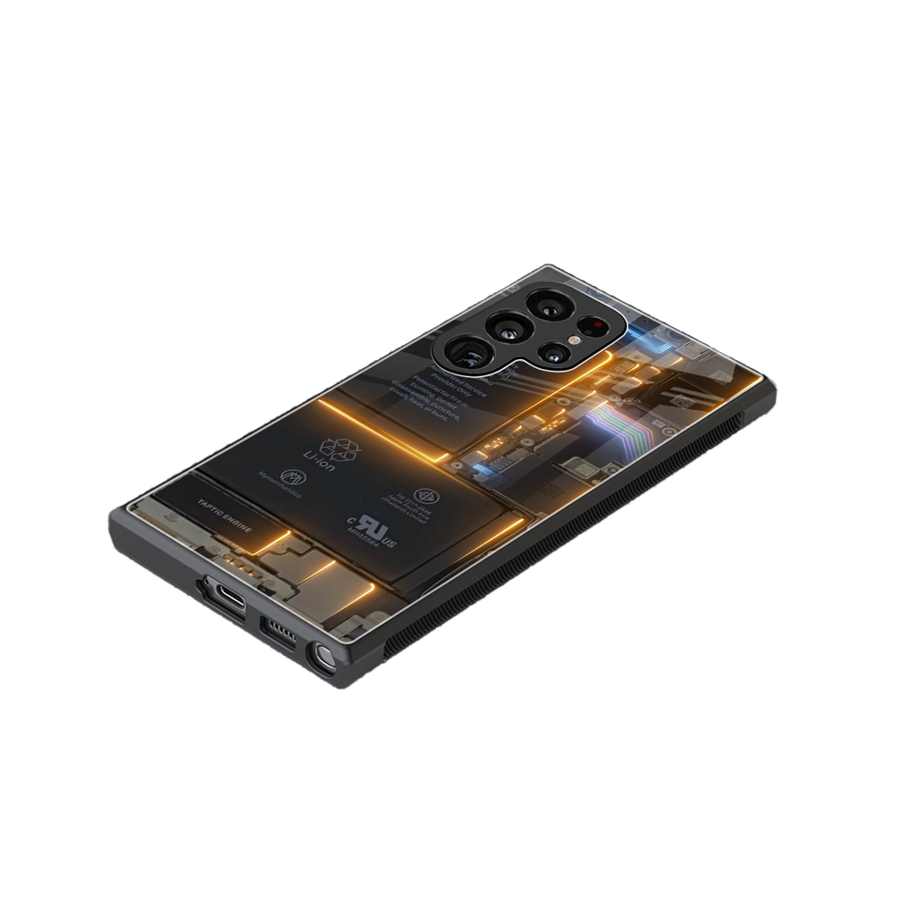 inside out back phone cover | glass case for samsung galaxy s24 ultra