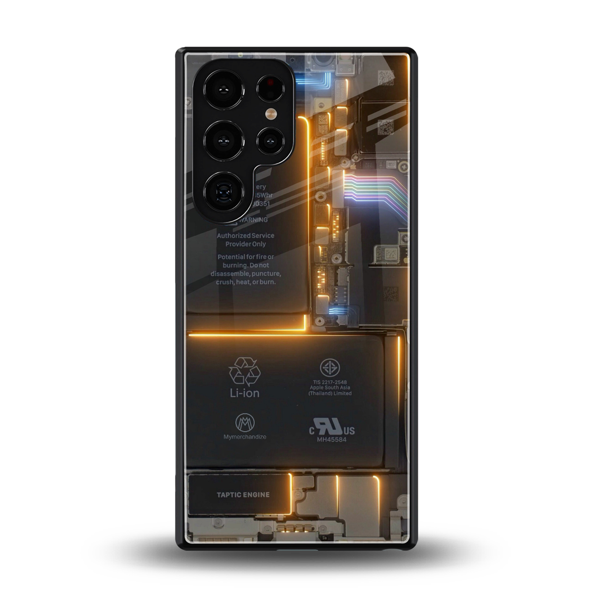 inside out back phone cover | glass case for samsung galaxy s25 ultra