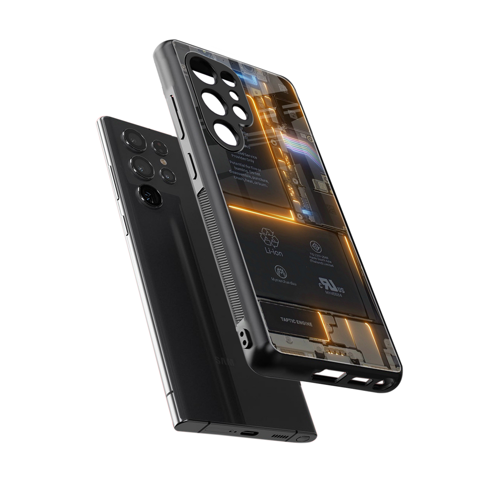 inside out back phone cover | glass case for samsung galaxy s25 ultra