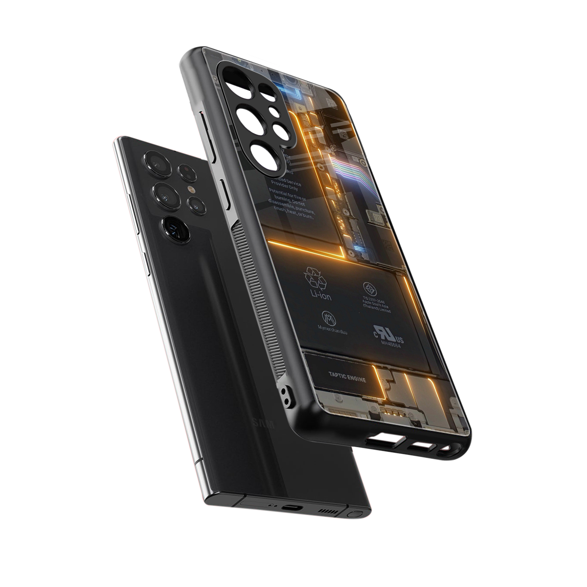 inside out back phone cover | glass case for samsung galaxy s25 ultra