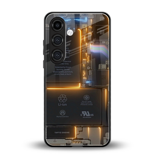 inside out back phone cover | glass case for samsung galaxy s23 plus