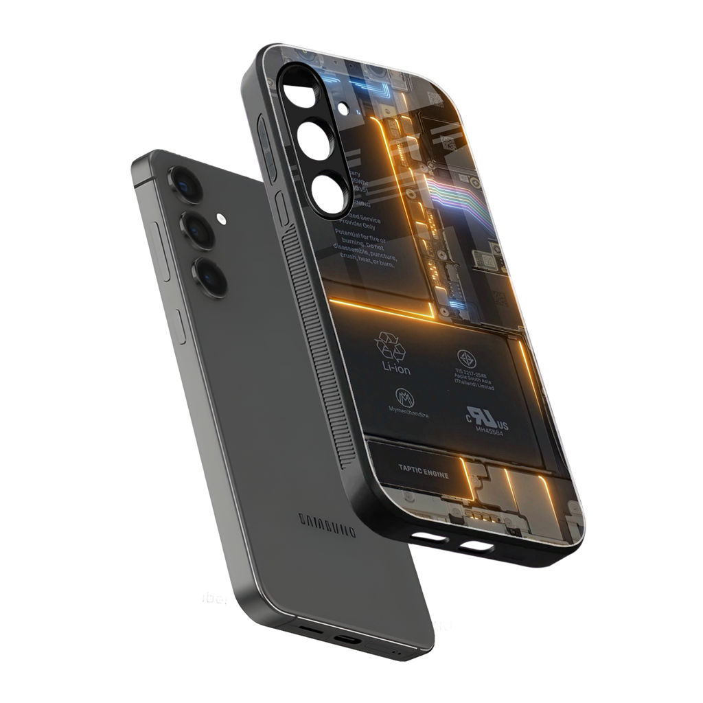 inside out back phone cover | glass case for samsung galaxy s24 fe