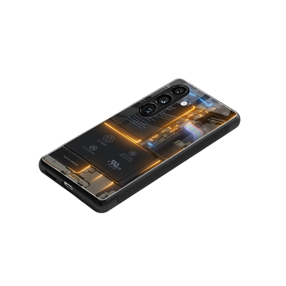 inside out back phone cover | glass case for samsung galaxy s24 fe
